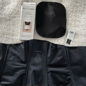 Size SMALL Black Belly Bandit Luxe wrap + extender